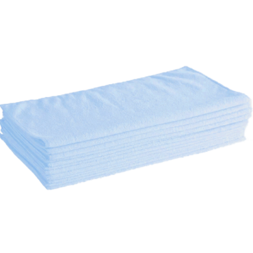 10 Pk Blue Microfiber Cleaning Cloth